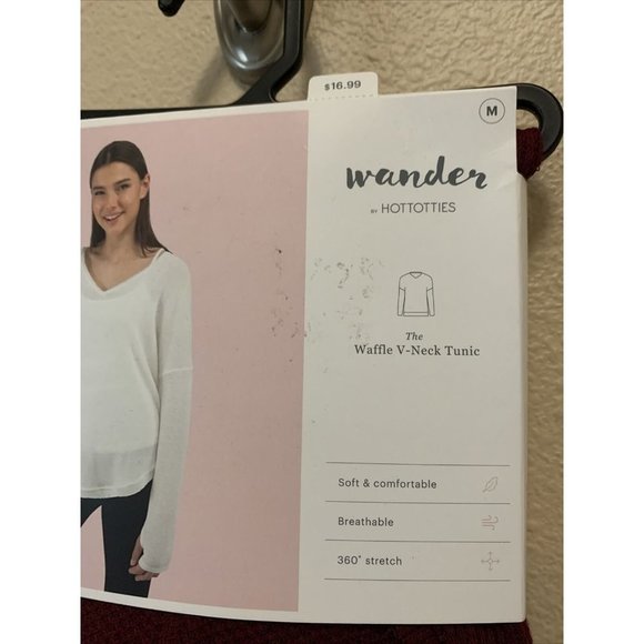 Wander by Hot Totties Women's Top Size M New Long - Picture 2 of 4
